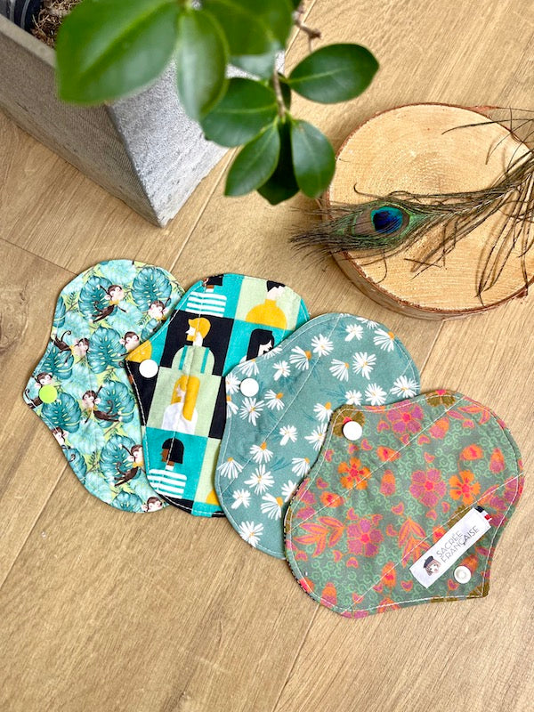 Lot de 4 minis protège-slips