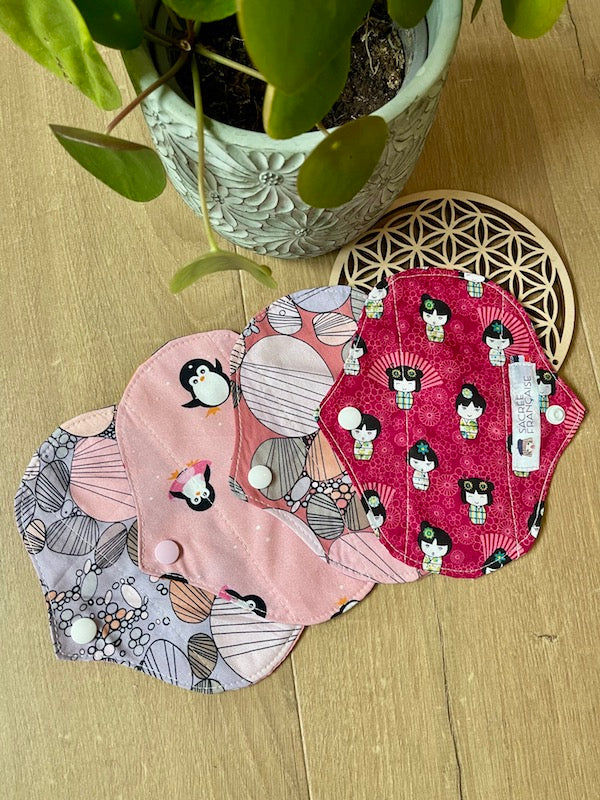 Lot de 4 minis protège-slips
