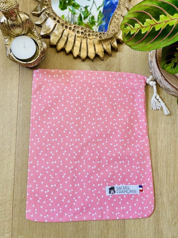 Sacrée Française Accessoires du quotidien Sac à vrac ou pochon Sac à vrac en coton Oeko-Tex – Durable, pratique et écoresponsable