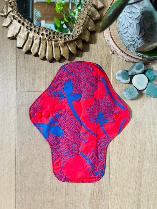 Sacrée Française Protections périodiques Serviette Hygiénique Lavable Nuit — Flux Abondant (À l'unité) Serviette hygiénique lavable flux abondant où pour la nuit