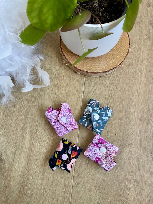 Lot de 4 minis protège-slips - Sacrée Française