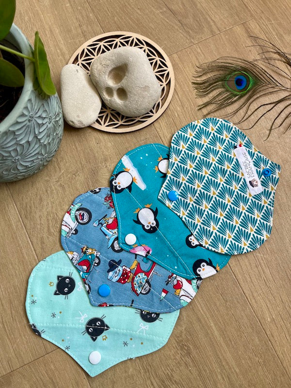 Lot de 4 minis protège-slips