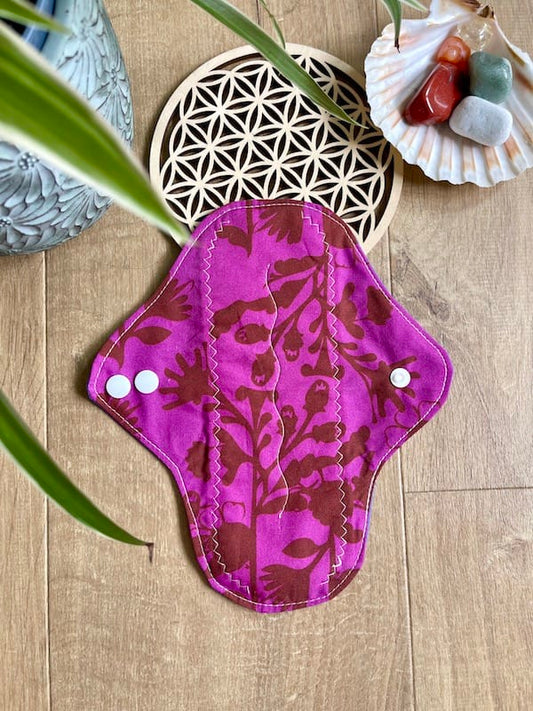 Serviette hygiénique lavable flux moyen