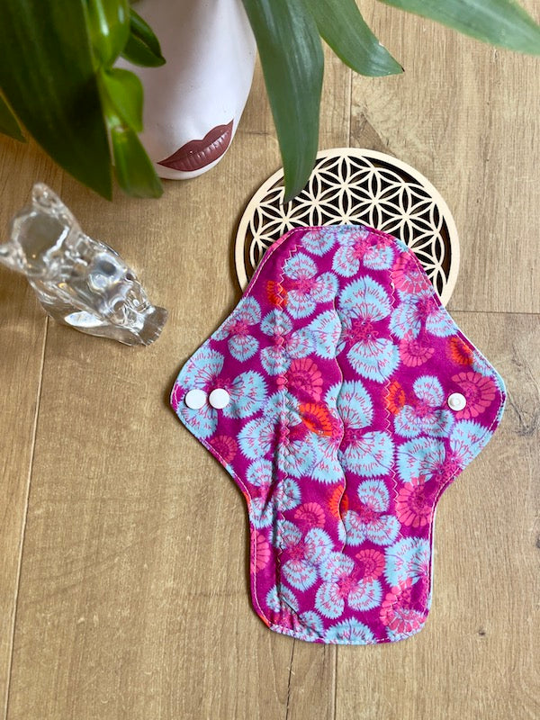 Serviette hygiénique lavable flux abondant où pour la nuit