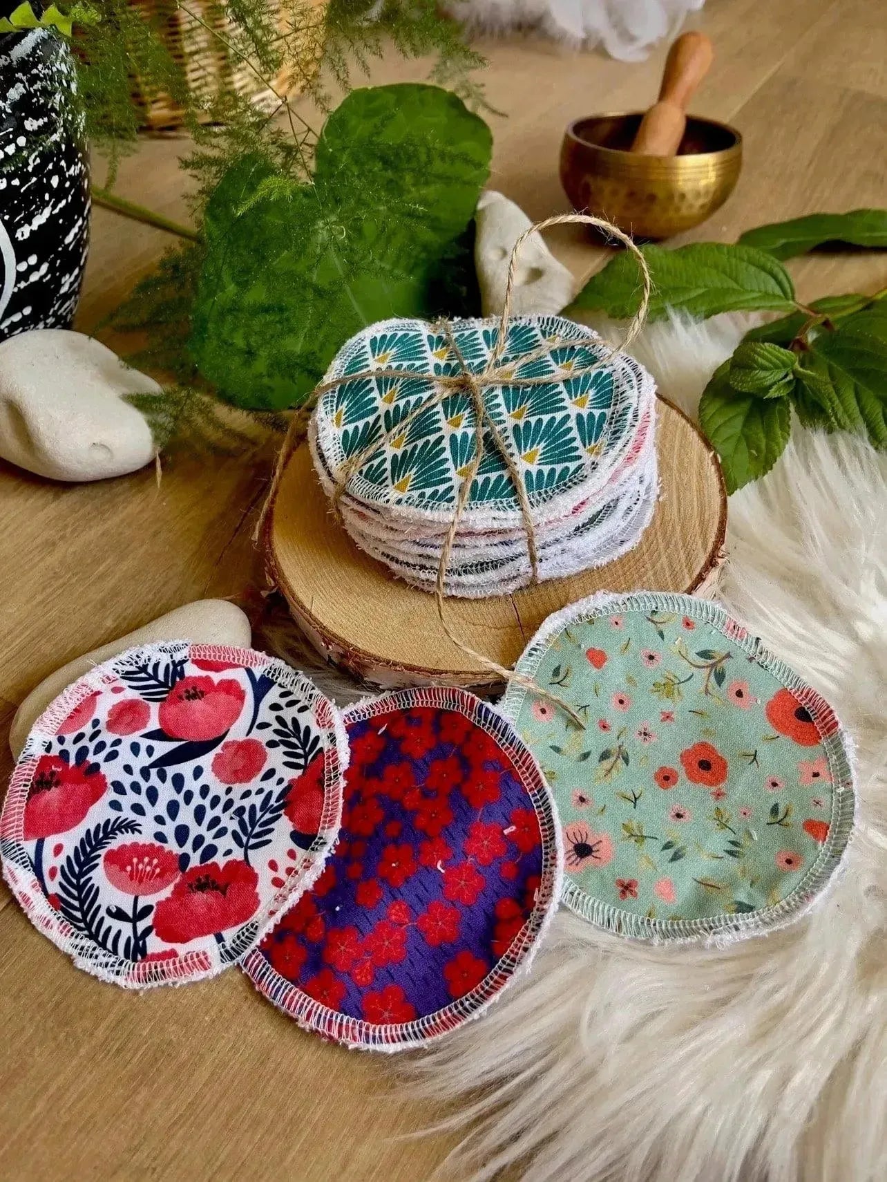 Nos cotons démaquillants lavables - Sacrée Française