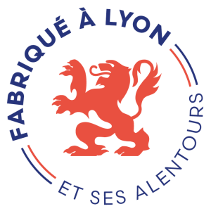 Label Fabriqué à Lyon — made in Lyon, décerné par la Ville de Lyon à Sacrée Française