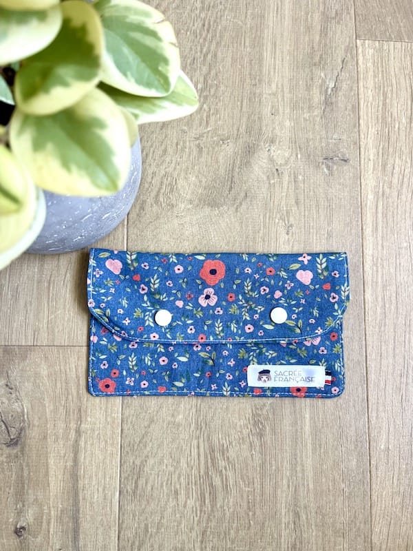 Sacrée Française Accessoires Cosmétiques Pochette imperméable taille S Pochette Imperméable Taille S | Compacte, Pratique et Écologique