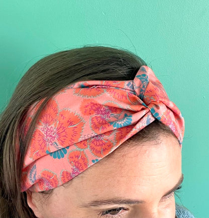 Bandeau Cheveux Torsadé Coton Oeko-Tex | Fait Main à Lyon | Sacrée Française - Sacrée Française