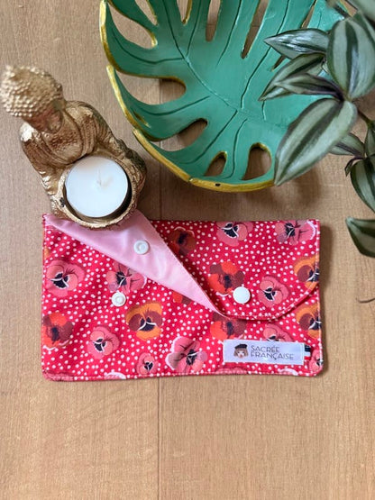 Pochette de transport imperméable taille S Oeko-Tex, faite main à Lyon, Sacrée Française
