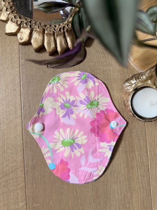 Sacrée Française Protections périodiques Mini Protège-Slip Lavable Mini protège-slip lavable Oeko-Tex, flux léger