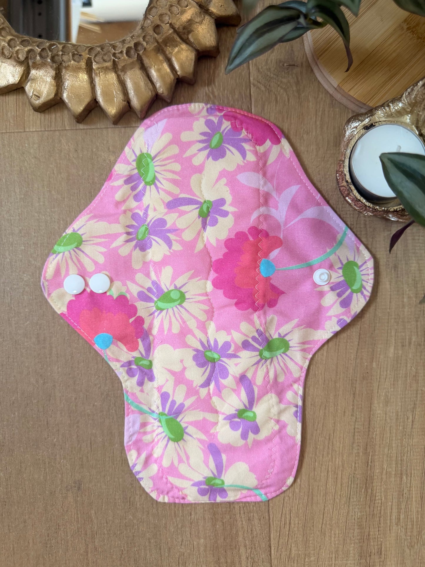 Sacrée Française Protections périodiques Serviette Hygiénique Lavable Nuit / Flux Abondant (À l'unité) Serviette hygiénique lavable nuit