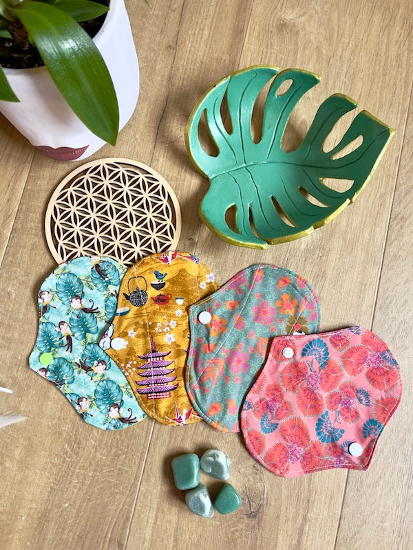 Lot de 4 minis protège-slips