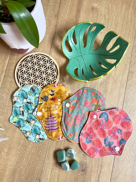 Lot de 4 minis protège-slips