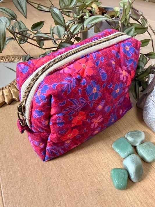 Sacrée Française Accessoires du quotidien Trousse de toilette molletonnée Trousse de toilette molletonnée