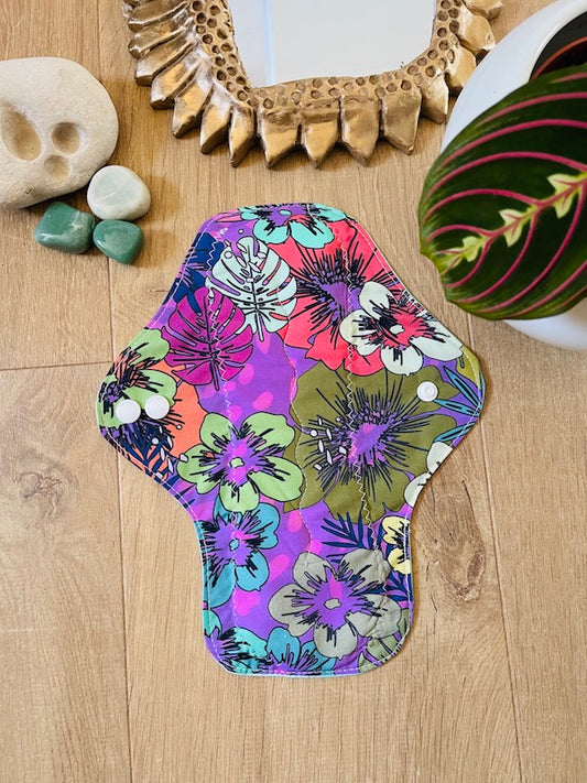 Serviette hygiénique lavable flux abondant où pour la nuit