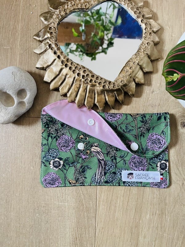 Sacrée Française Accessoires Cosmétiques Pochette imperméable taille S Pochette Imperméable Taille S | Compacte, Pratique et Écologique