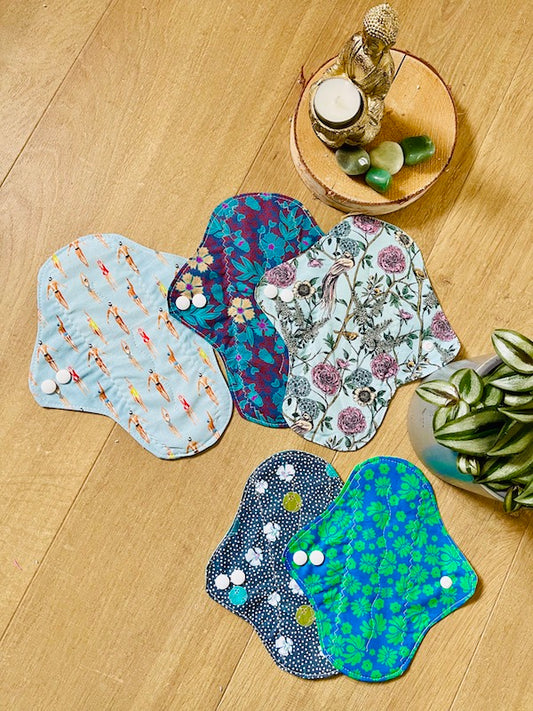 Kit Hygiène Féminine – 3 Flux Moyens + 2 Protège-Slips