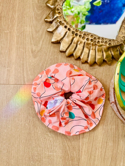 Oeko-Tex cotton scrunchies
