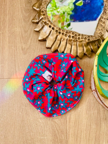 Oeko-Tex cotton scrunchies