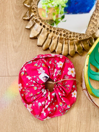 Oeko-Tex cotton scrunchies