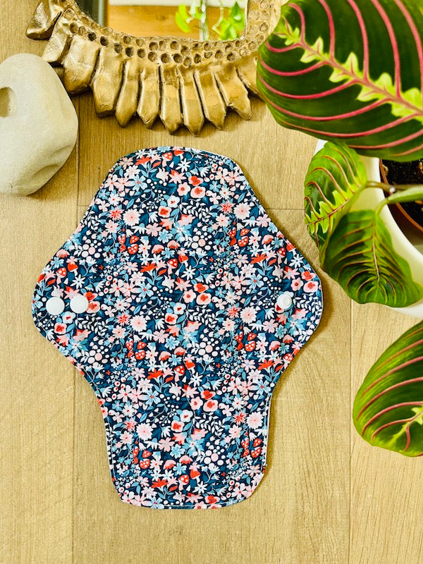 Serviette hygiénique lavable flux abondant où pour la nuit