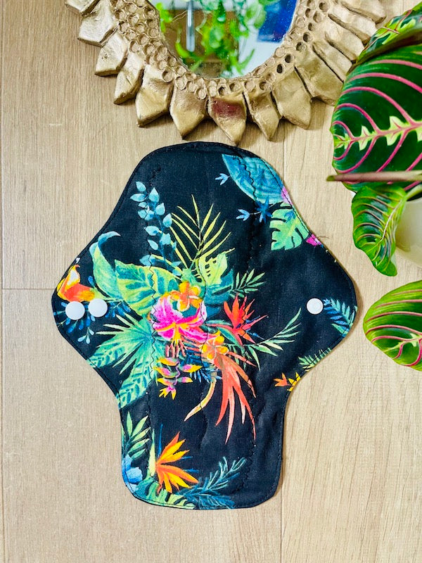 Serviette hygiénique lavable flux abondant où pour la nuit