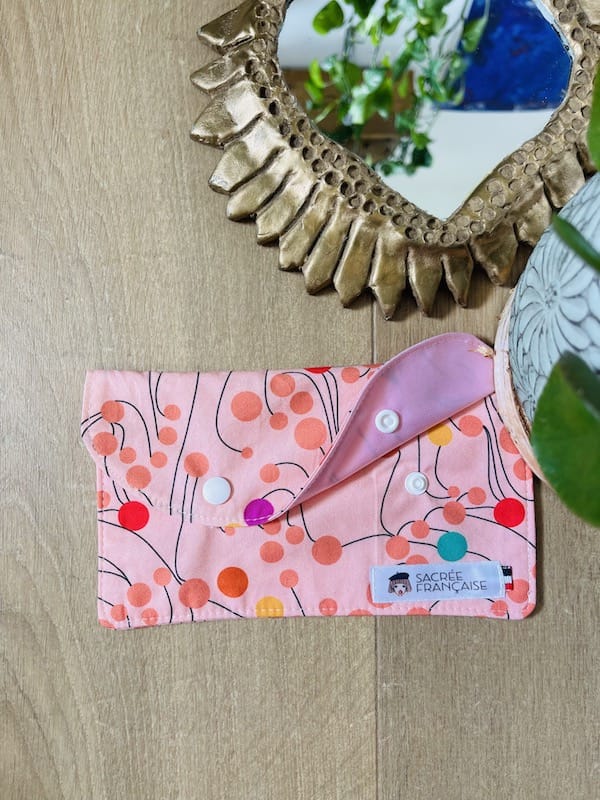 Sacrée Française Accessoires Cosmétiques Pochette imperméable taille S Pochette Imperméable Taille S | Compacte, Pratique et Écologique