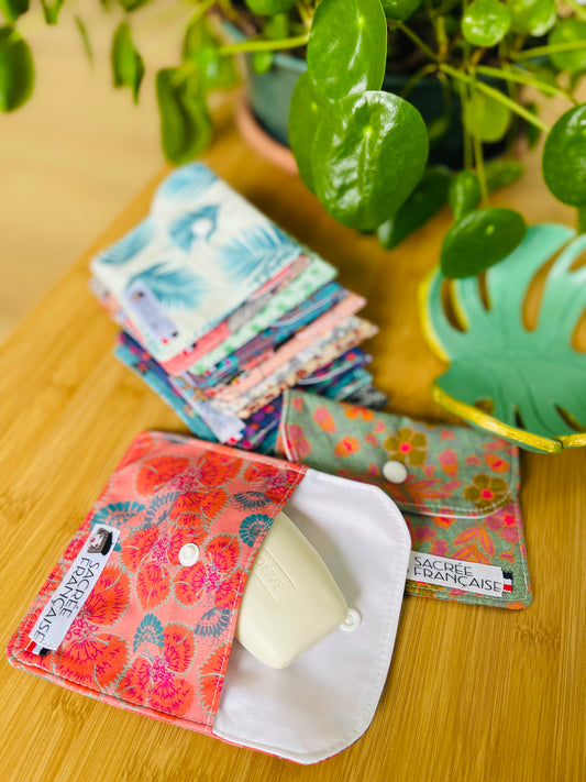 Pochette à savon imperméable