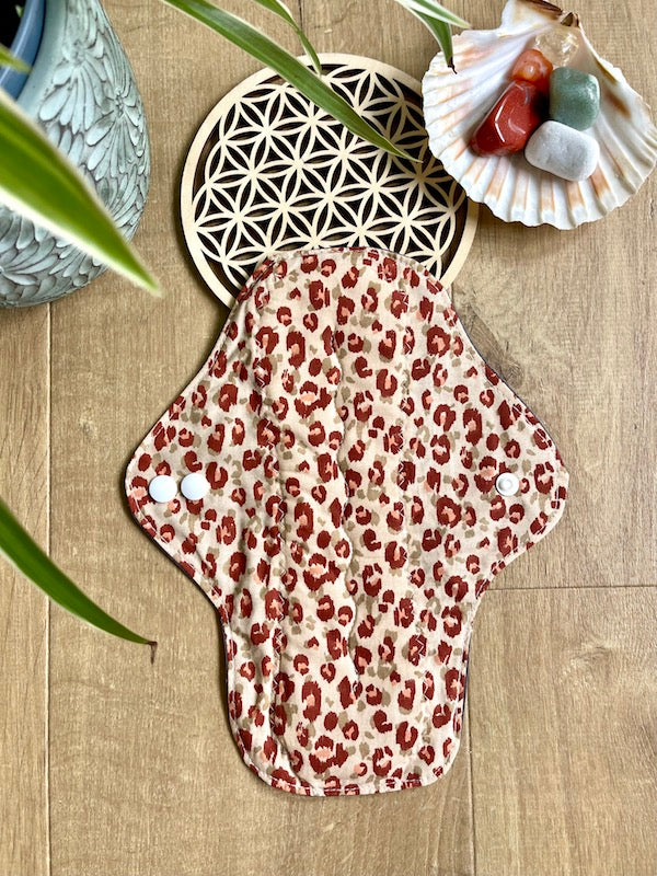 Serviette hygiénique lavable flux abondant où pour la nuit