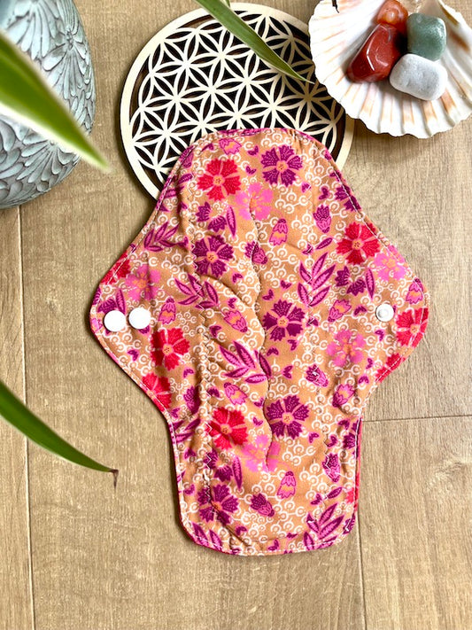 Serviette hygiénique lavable flux abondant où pour la nuit