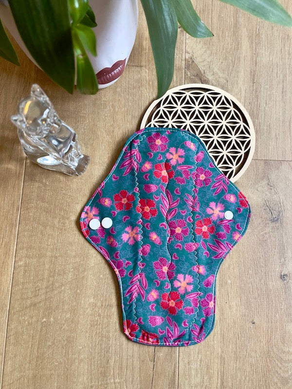 Serviette hygiénique lavable flux abondant où pour la nuit