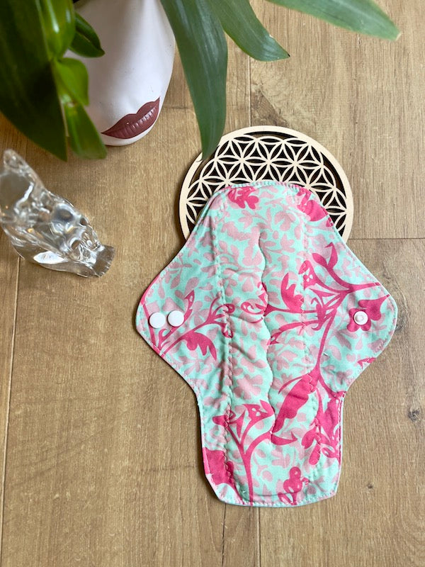 Serviette hygiénique lavable flux abondant où pour la nuit