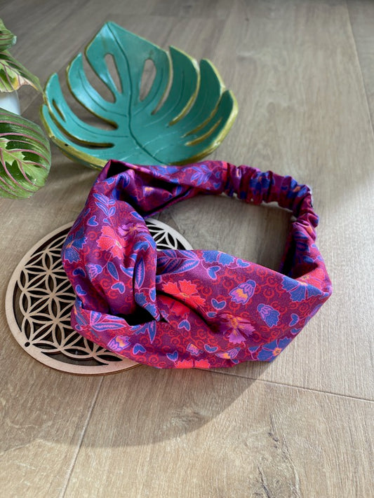 Bandeau Cheveux Torsadé Coton| Fait Main à Lyon | Sacrée Française