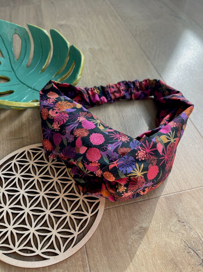 Bandeau Cheveux Torsadé Coton| Fait Main à Lyon | Sacrée Française