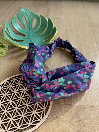Bandeau Cheveux Torsadé Coton| Fait Main à Lyon | Sacrée Française