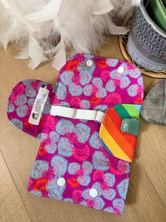 Pochette huile essentielle rose