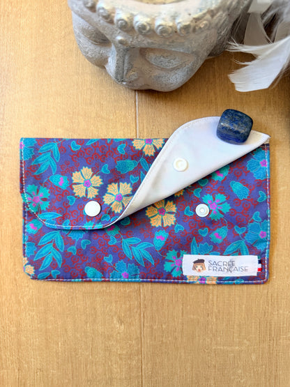 Pochette imperméable taille S leur bleue