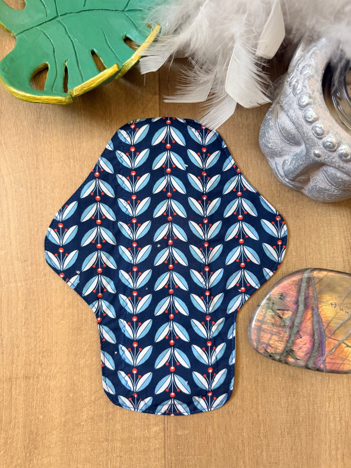Serviette flux abondant Marine