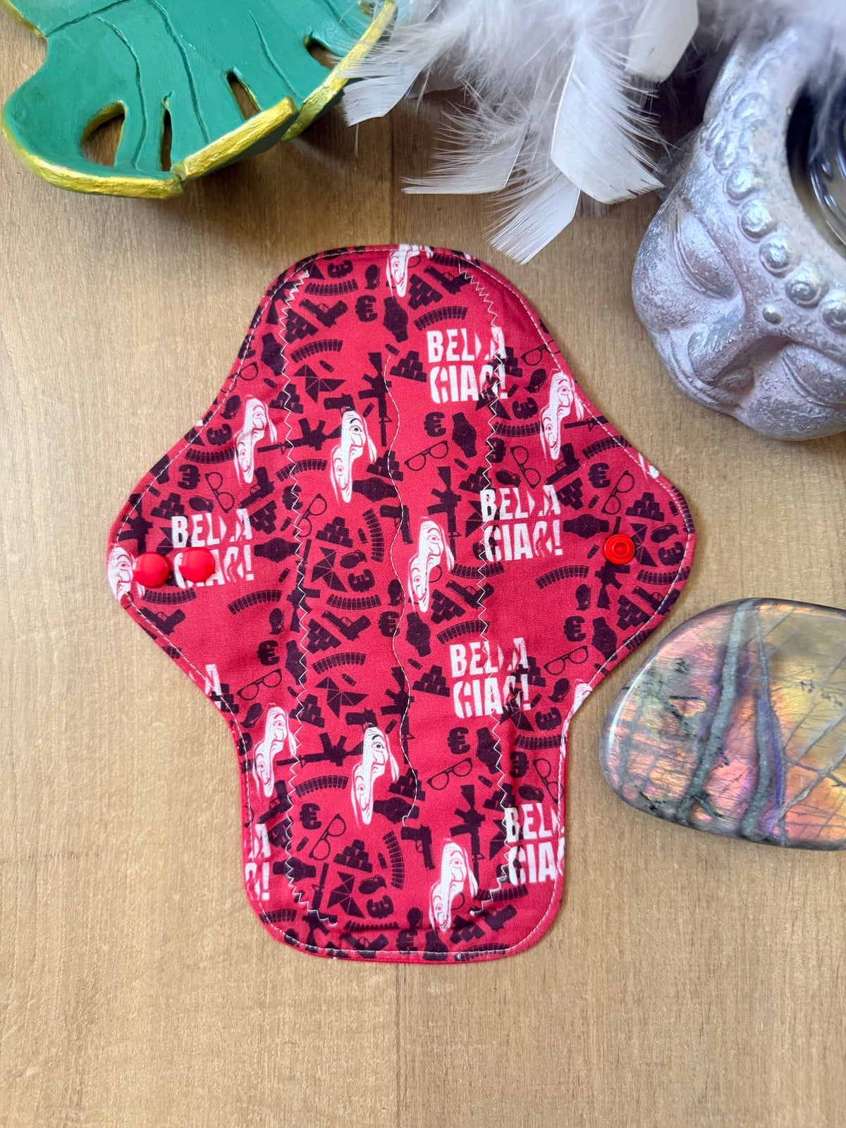 Serviette flux abondant rouge
