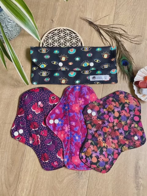 Lot 3 flux abondants plus une pochette de transport imperméable taille L